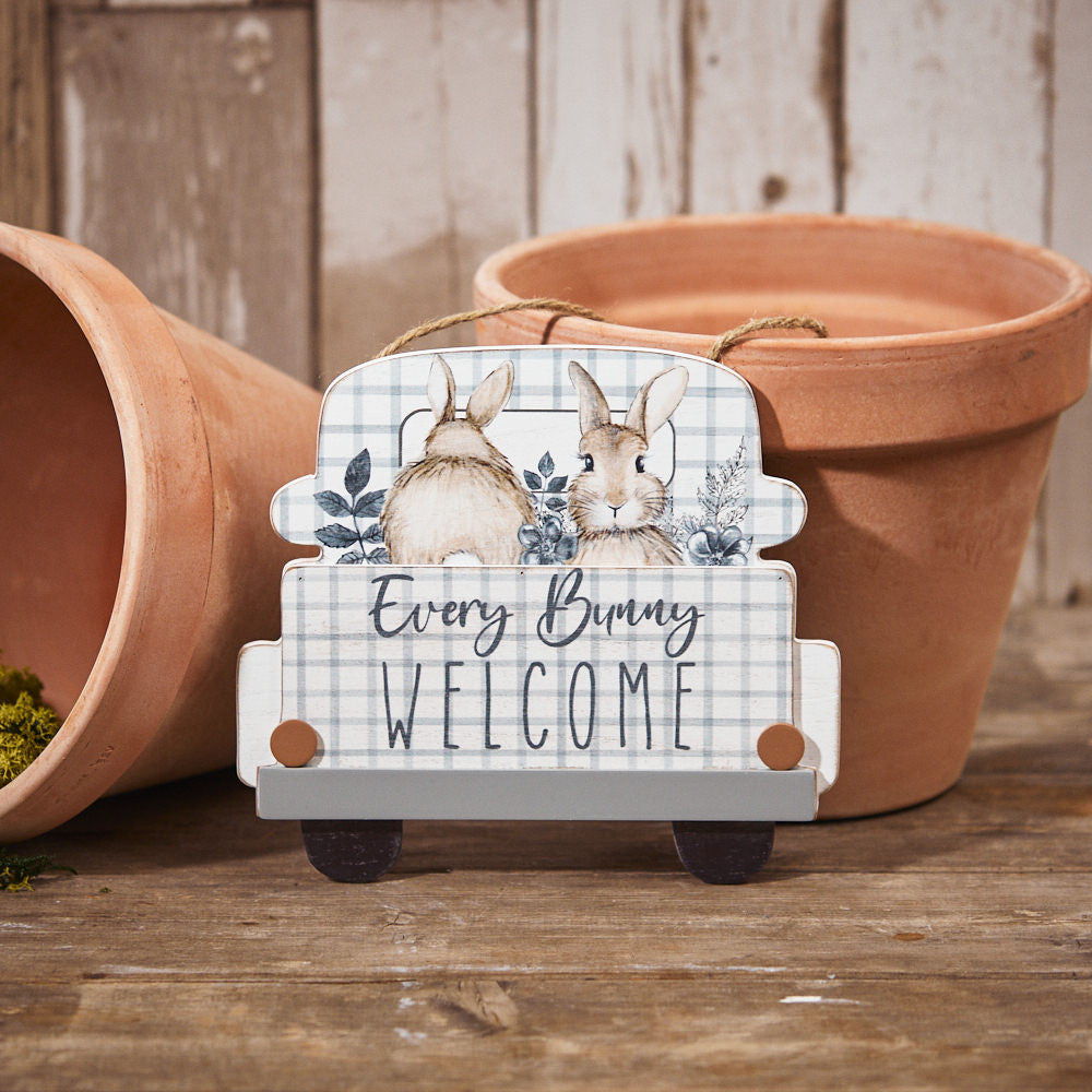 Every Bunny Welcome Plaque - Penny Rose Home and Gifts