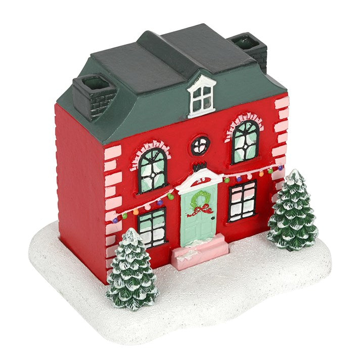 Christmas House incense Cone Burner.
