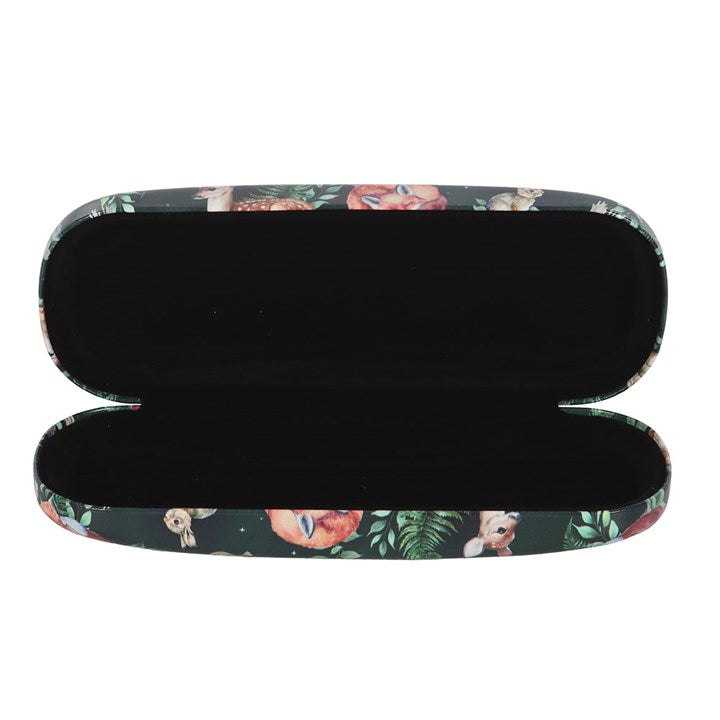 Forest Friends Print Glasses Case