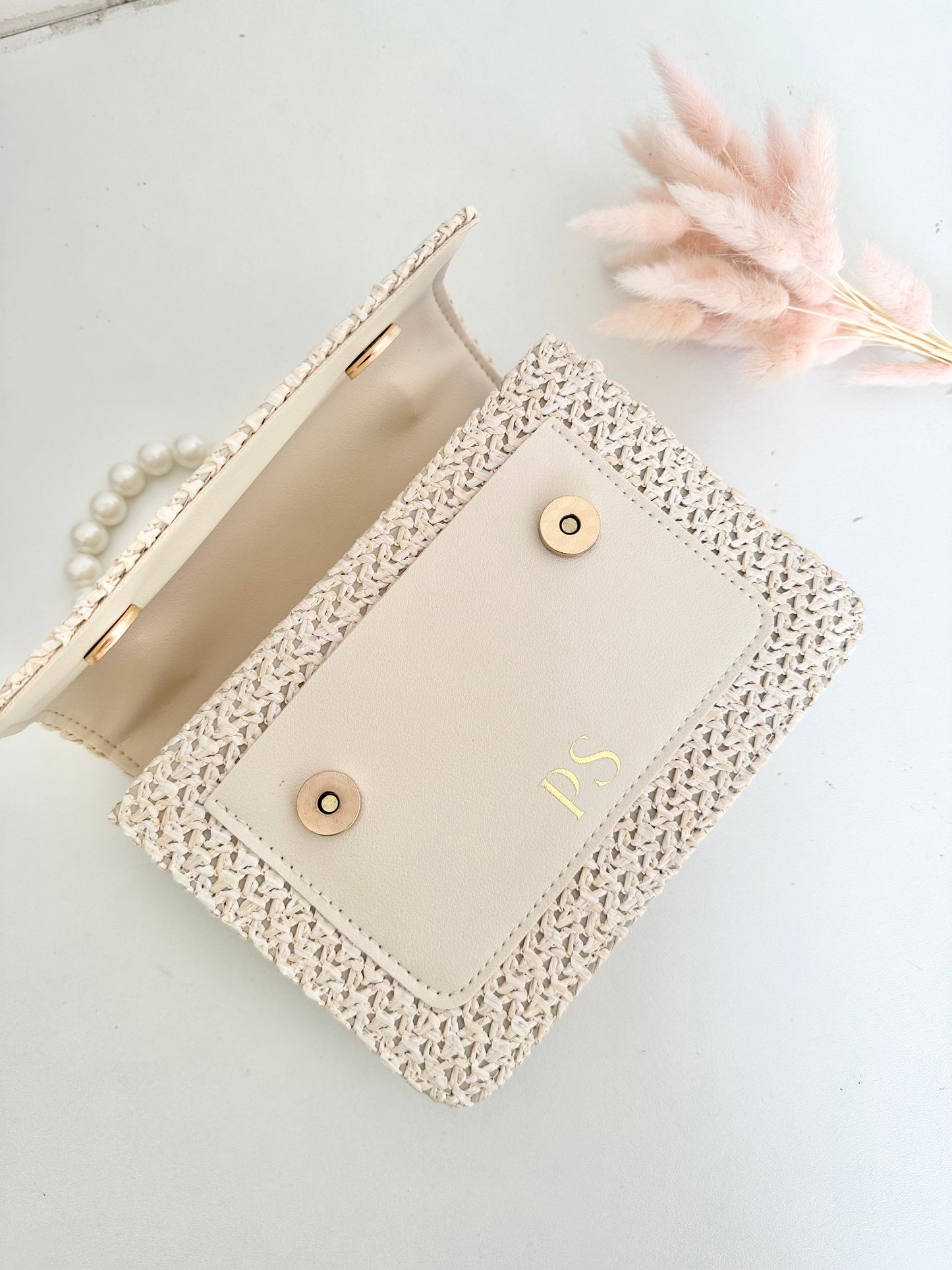 Personalised Pearl Bridal Bag - Penny Rose Home and Gifts