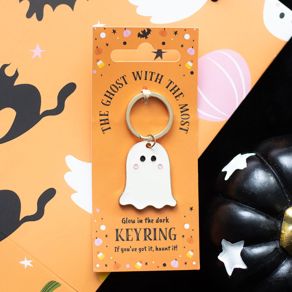 Ghost Glow in the Dark Keyring