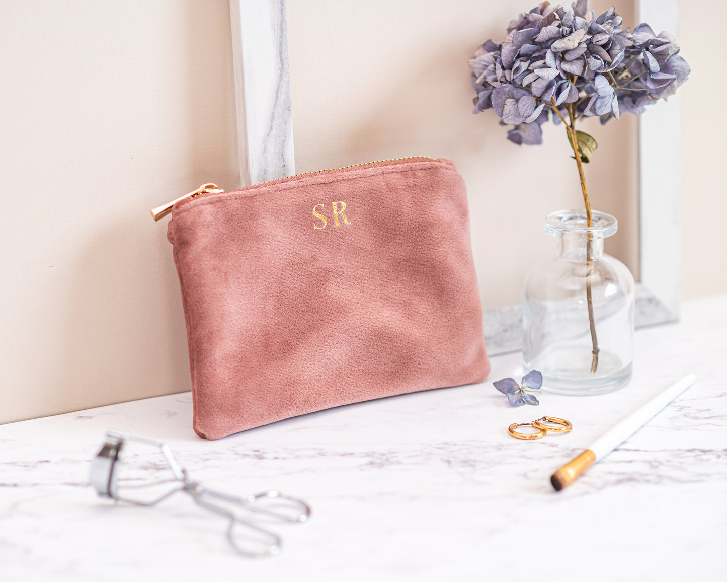 Personalised Velvet Coin Purse - 7 Colours