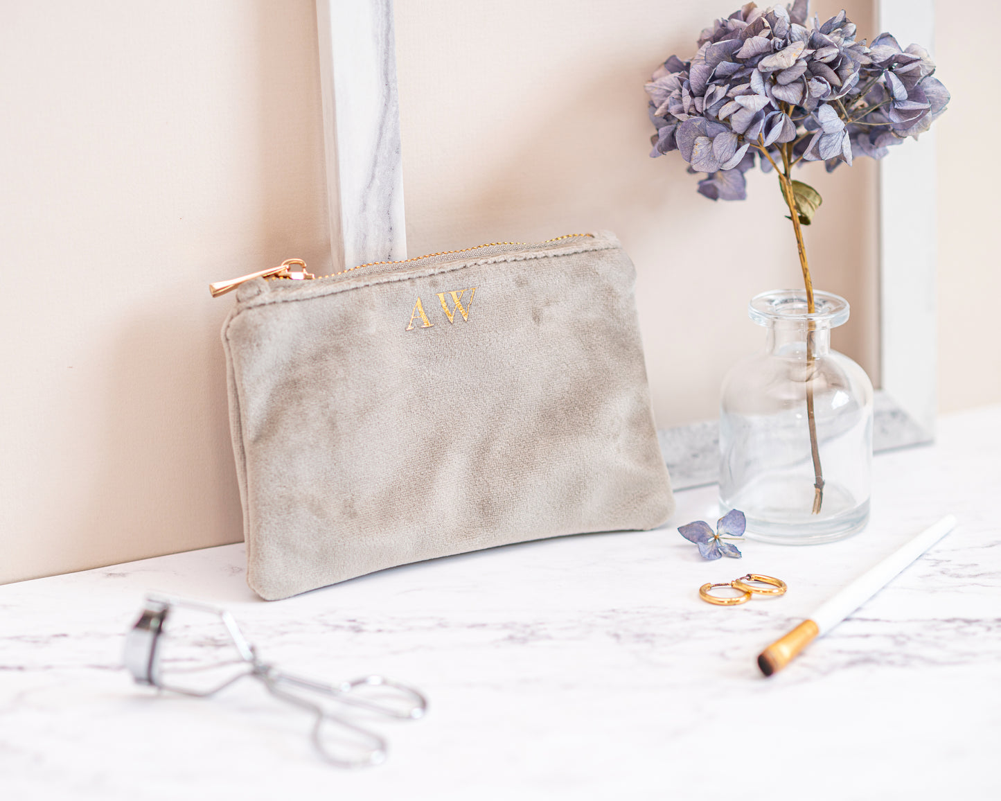 Personalised Velvet Coin Purse - 7 Colours