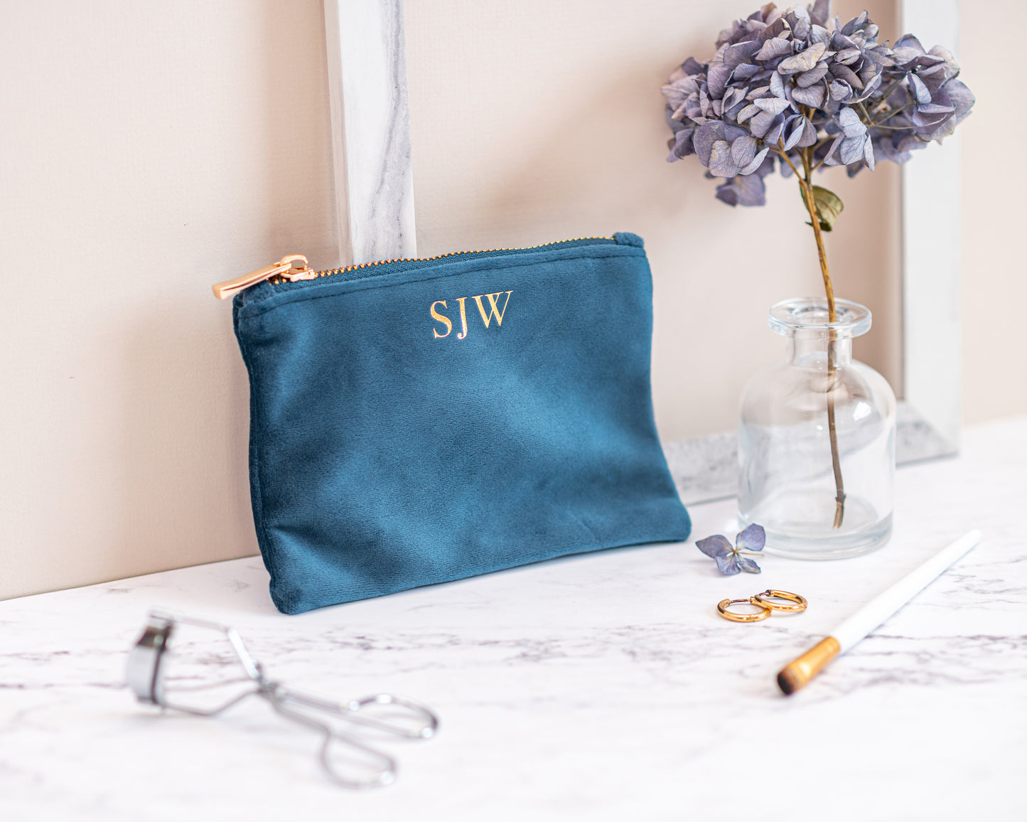 Personalised Velvet Coin Purse - 7 Colours