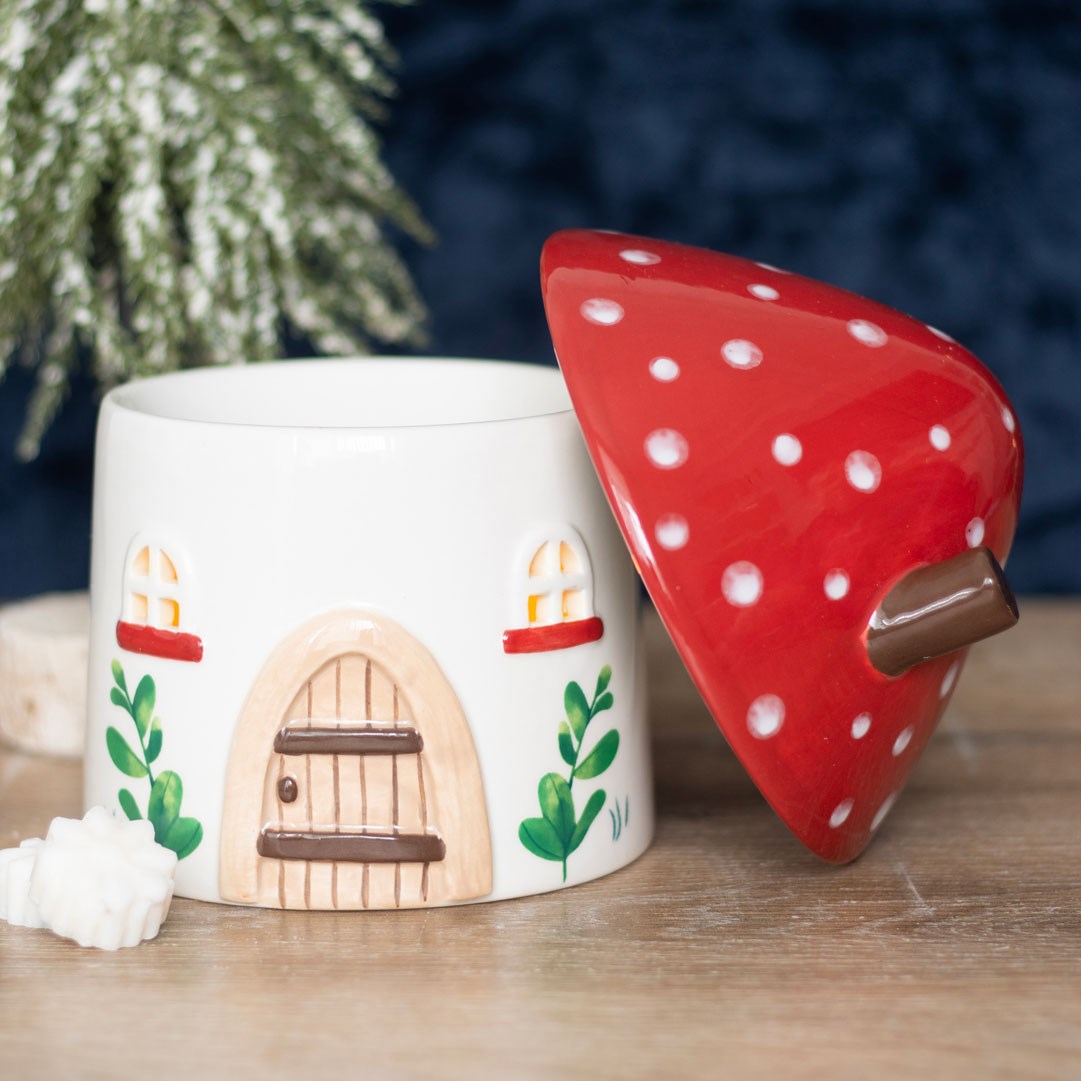 Cute Mushroom Wax Burner