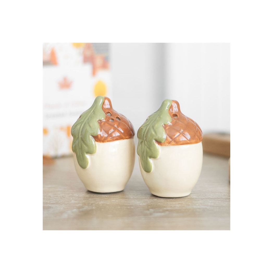 Acorn Salt and Pepper Shakers