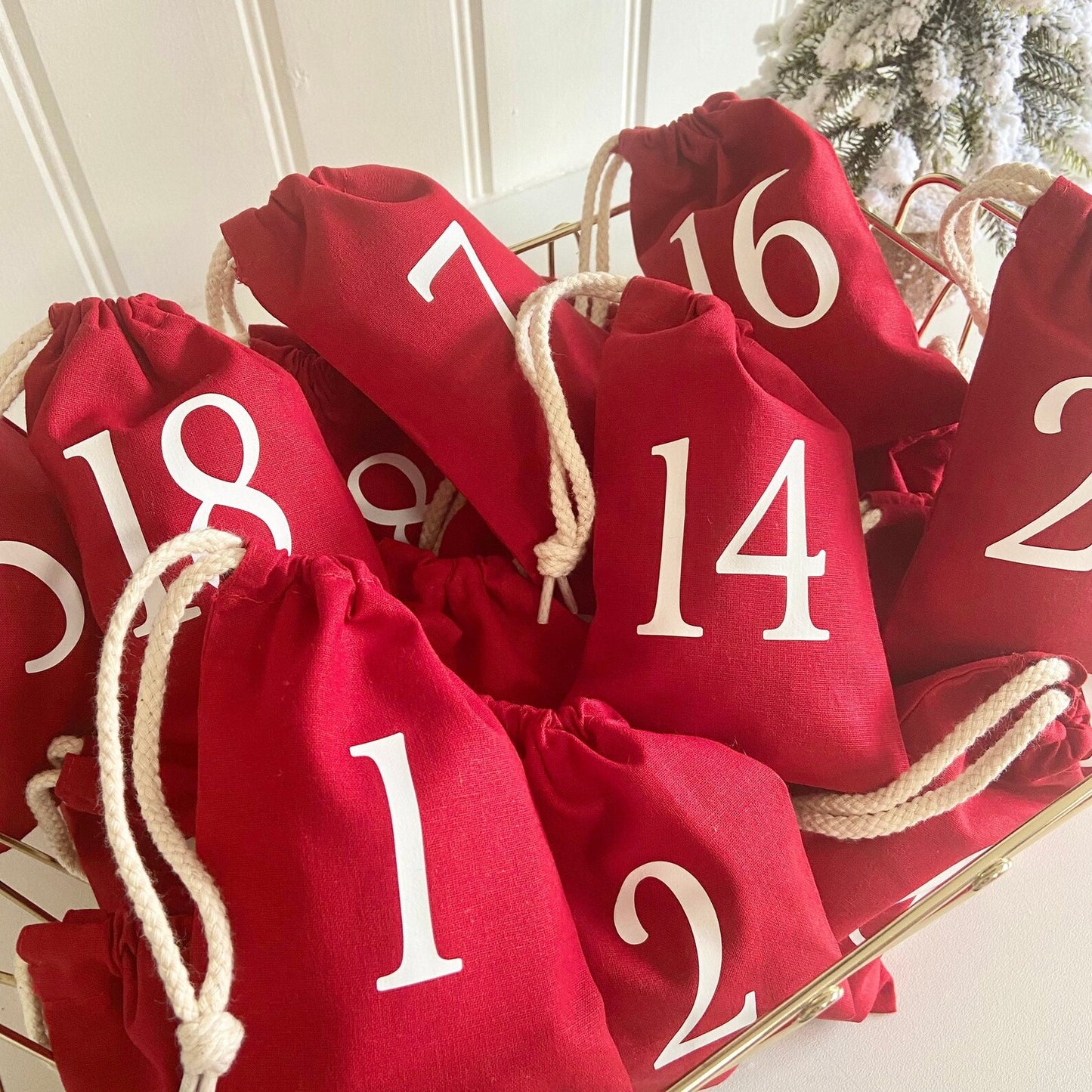 Fill Your Own Advent Calendar Bags