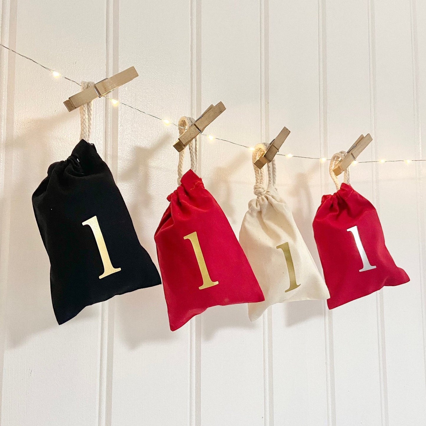 Fill Your Own Advent Calendar Bags