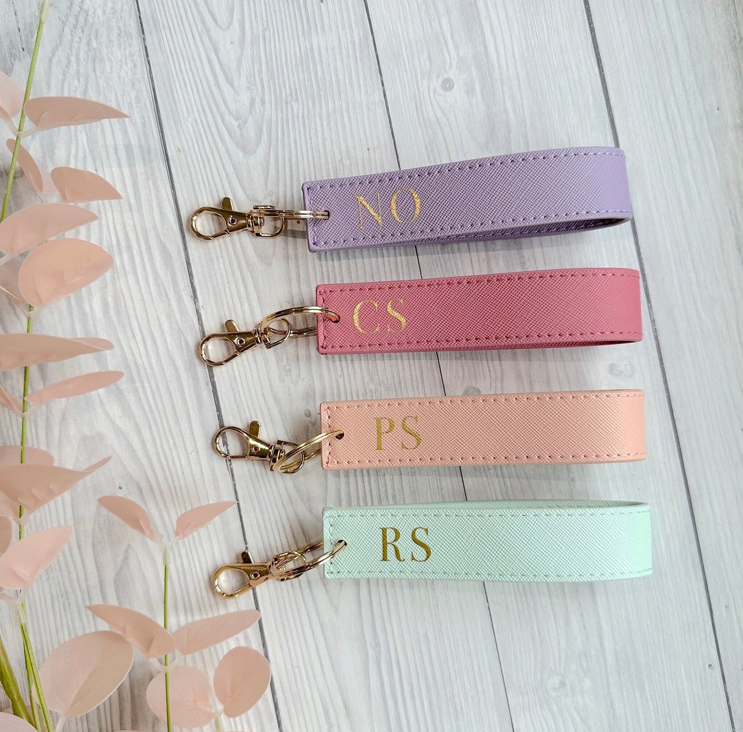 Personalised Wristlet Keyring