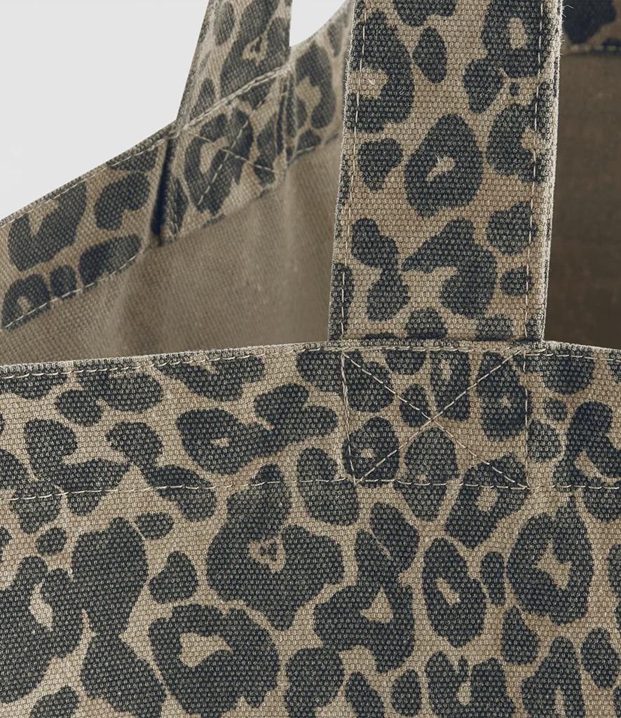 Large Leopard Print Tote Bag