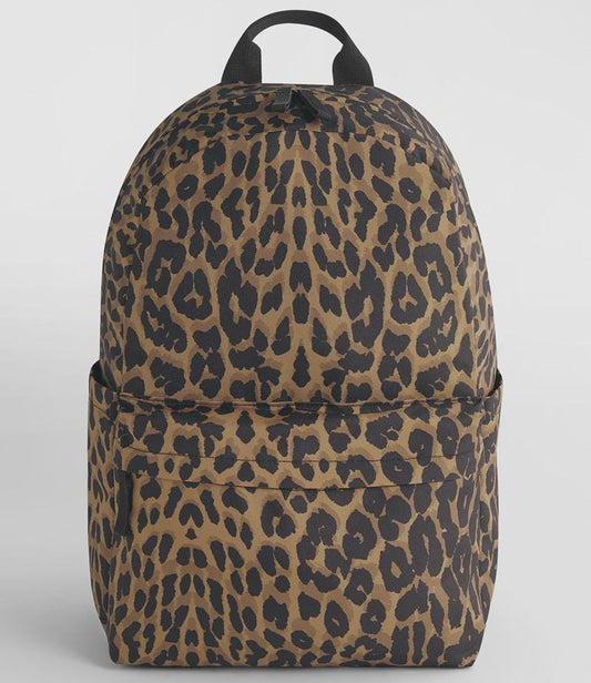 Leopard Print Backpack
