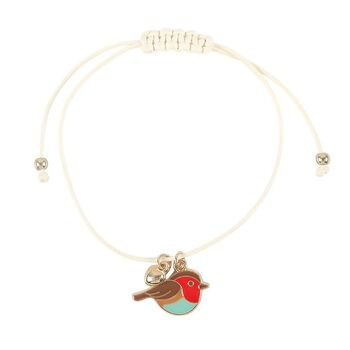 Robin Remembrance Charm Bracelet