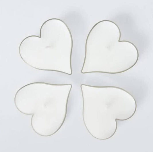 Large Heart Shaped Tea Light Candles