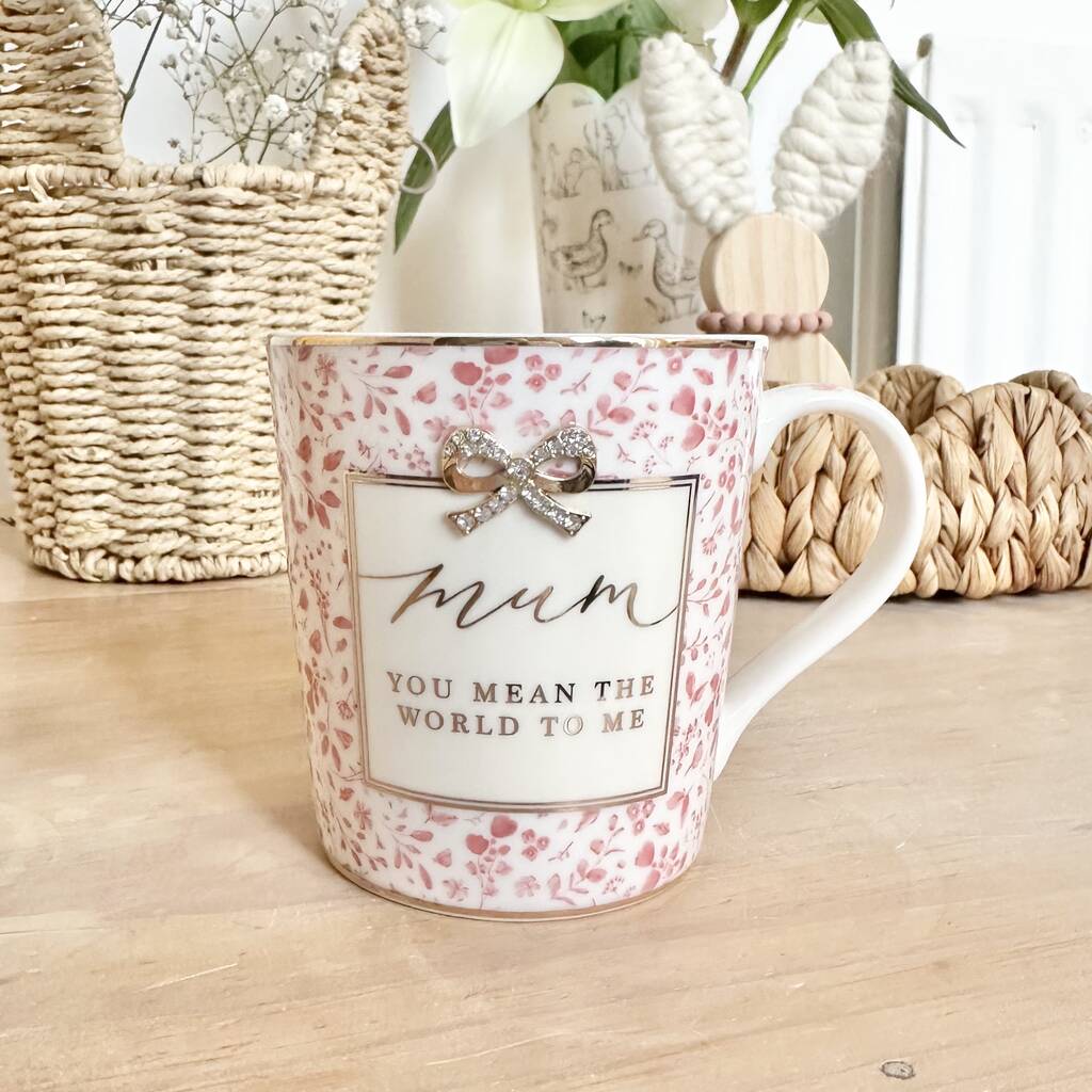 Mum You Mean The World To Me Mug