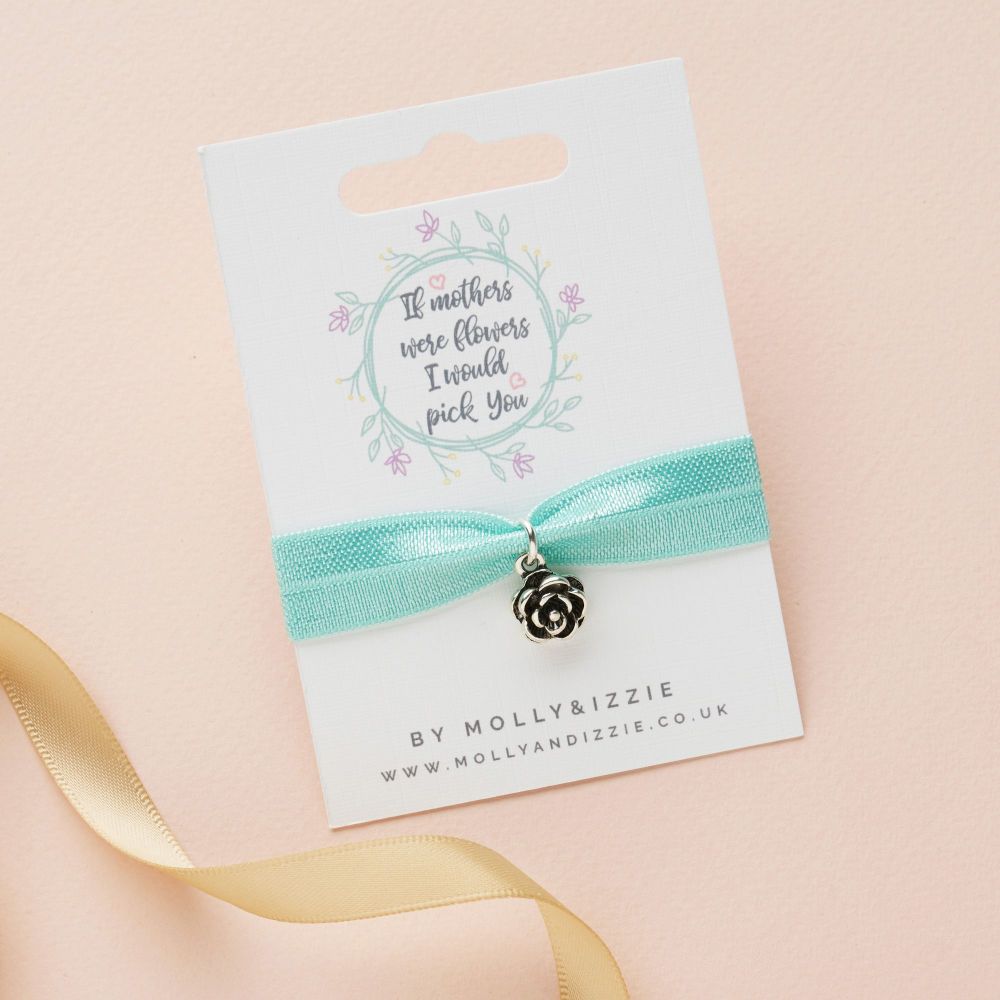 Mum Flowers Stretch Bracelet - Penny Rose Home and Gifts
