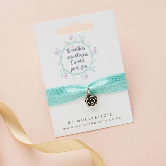 Mum Flowers Stretch Bracelet - Penny Rose Home and Gifts