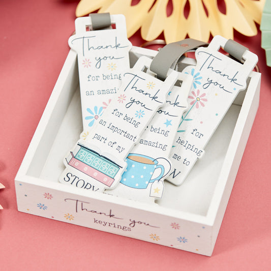 Thank You Teacher Keyrings - Penny Rose Home and Gifts