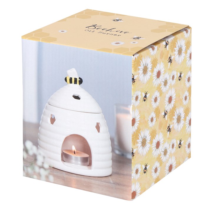 White Beehive Wax Burner - Penny Rose Home and Gifts