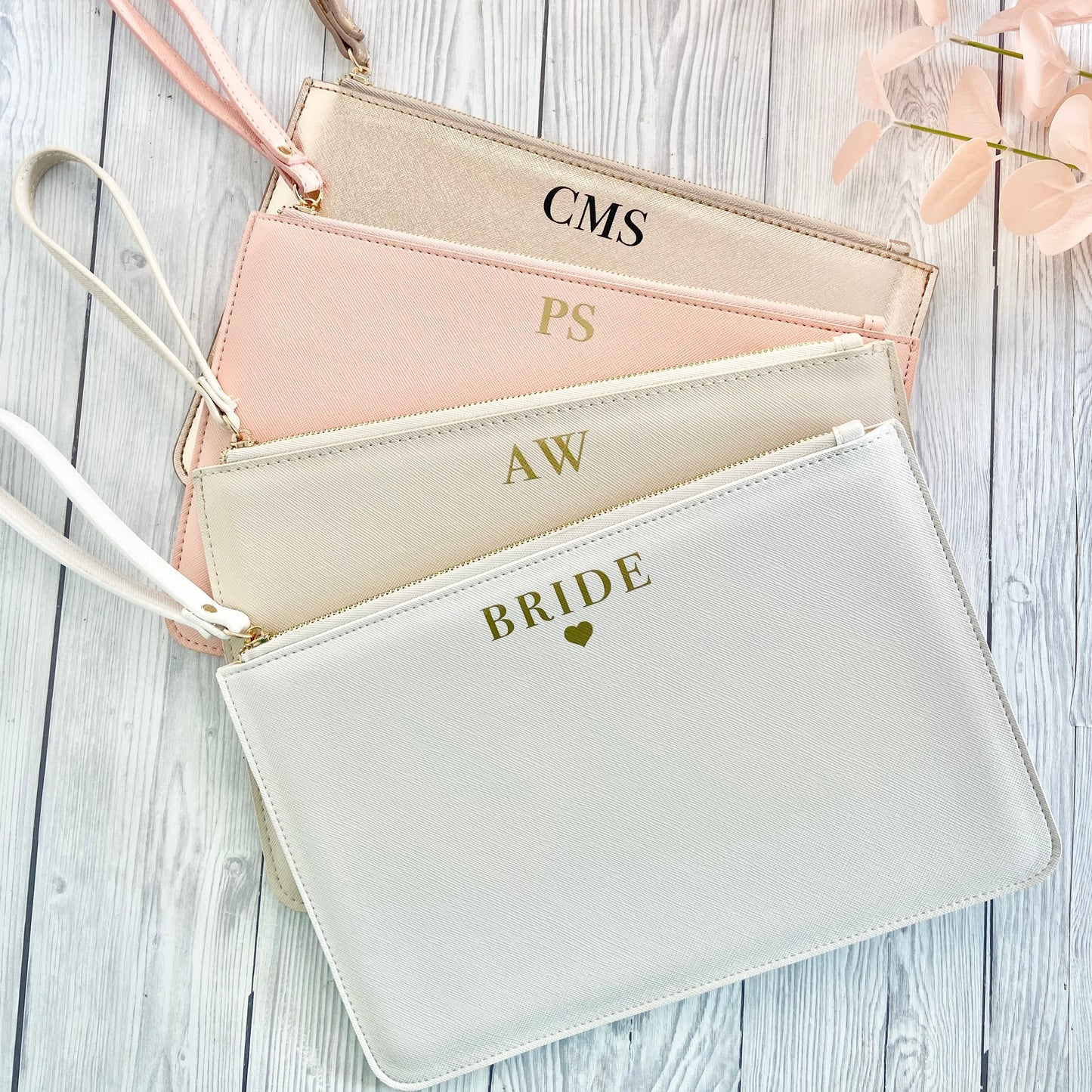 Luxury Personalised Clutch Bag - Penny Rose Home and Gifts