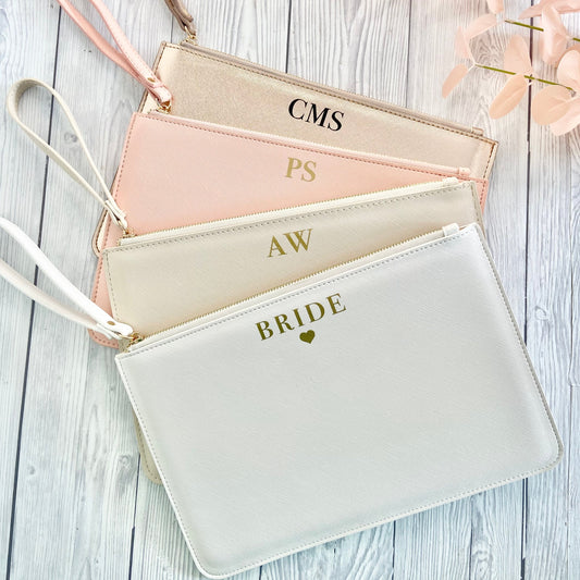 Luxury Personalised Clutch Bag - Penny Rose Home and Gifts