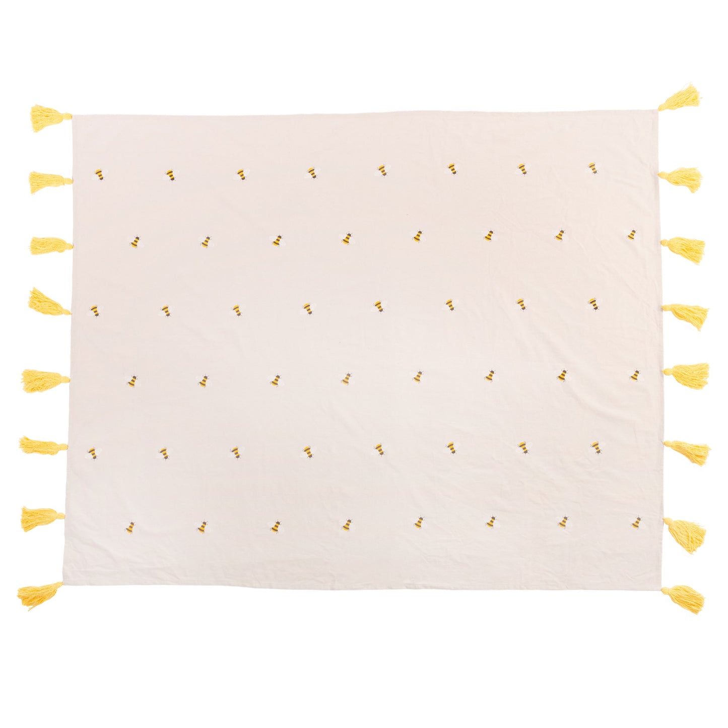 Bee Print Blanket Throw - Penny Rose Home and Gifts