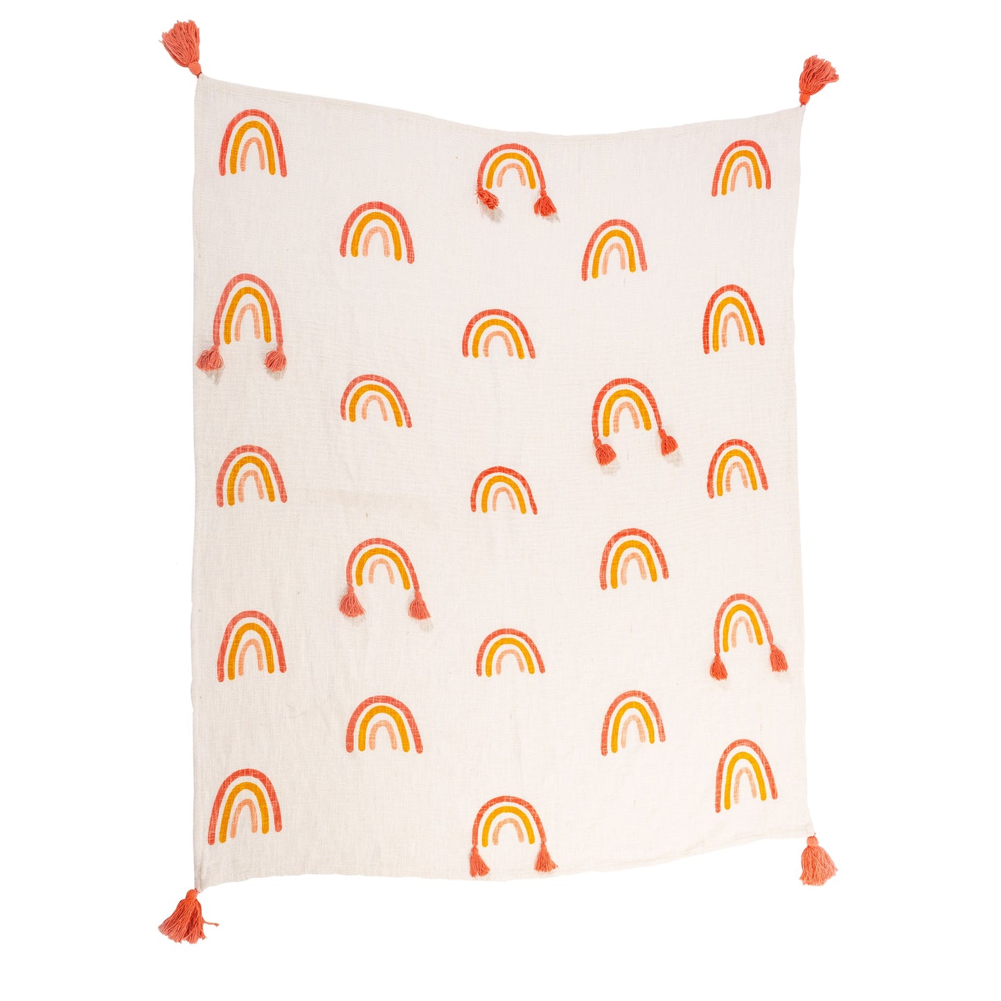 Earth Rainbow Blanket Throw - Penny Rose Home and Gifts