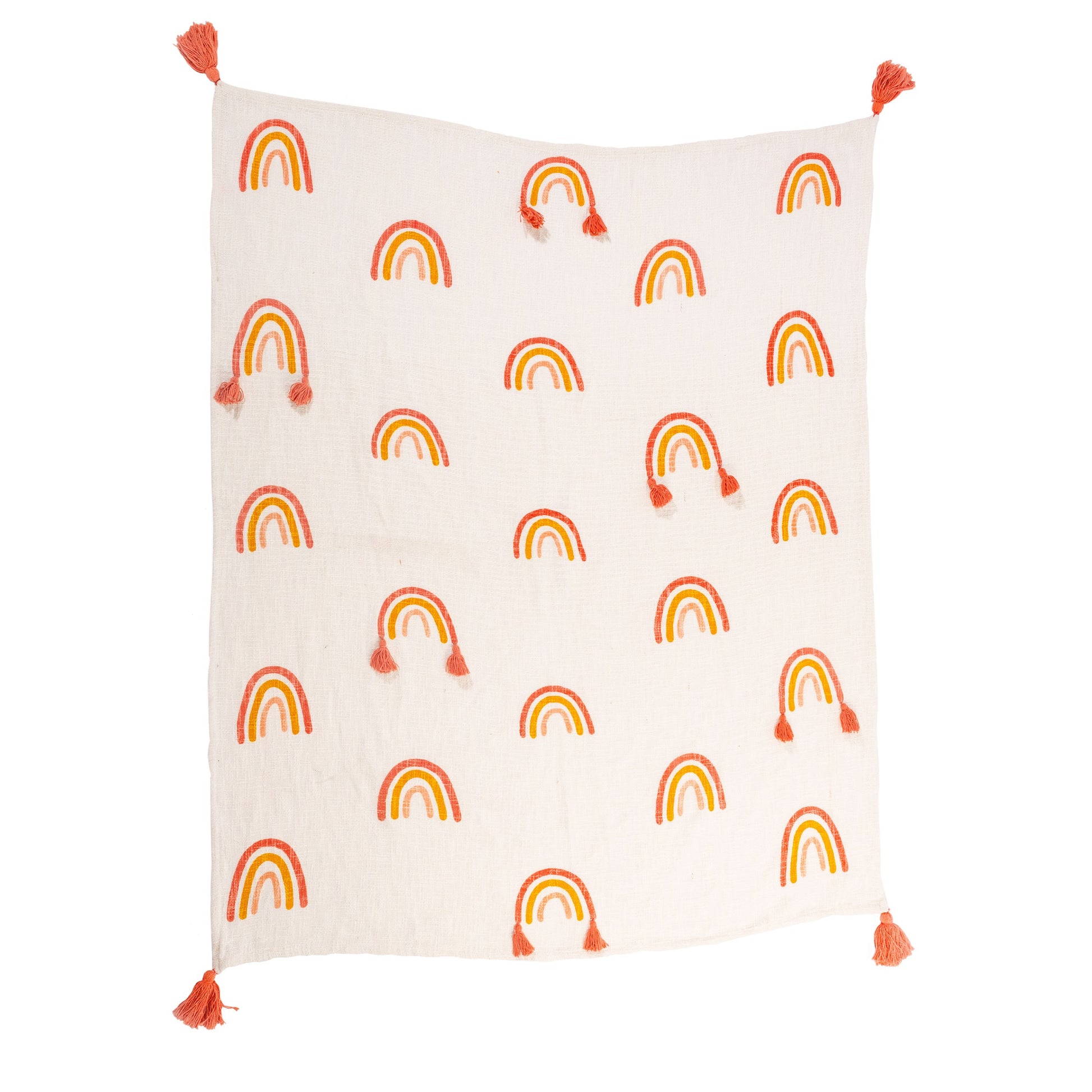 Earth Rainbow Blanket Throw - Penny Rose Home and Gifts