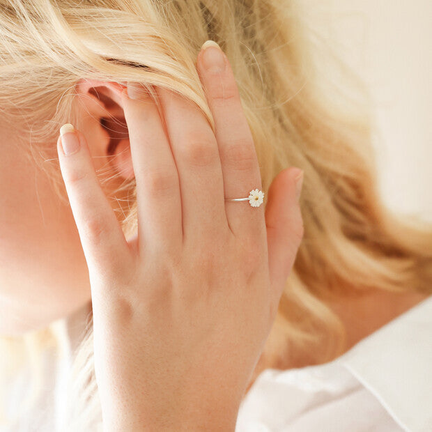 Silver Daisy Ring - Penny Rose Home and Gifts