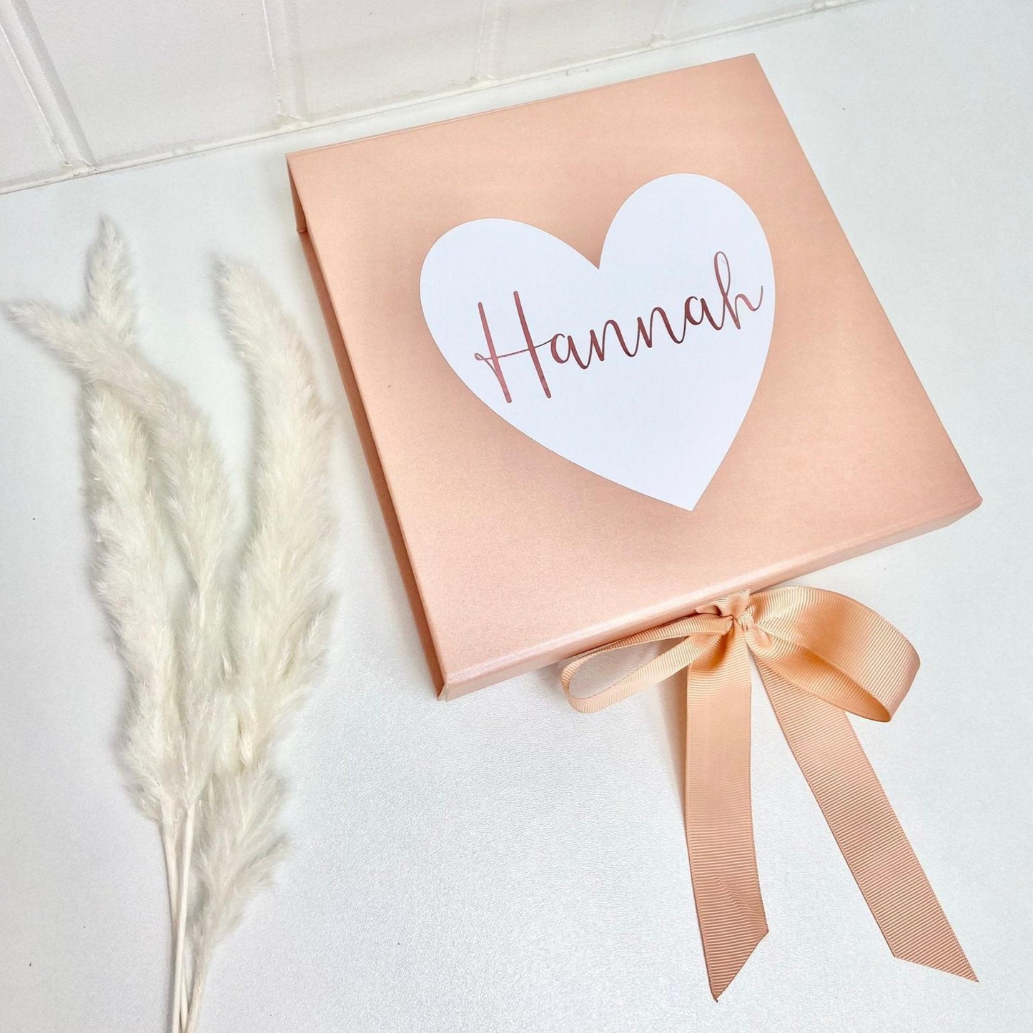 Personalised Heart Gift Box - Penny Rose Home and Gifts