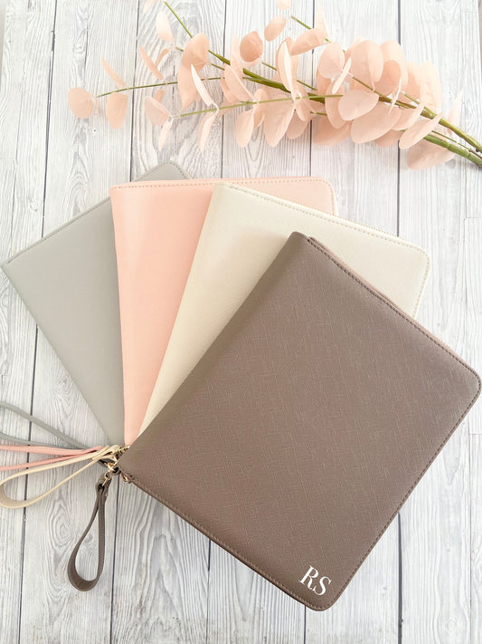 Personalised Travel Folder - Initials - Penny Rose Home and Gifts