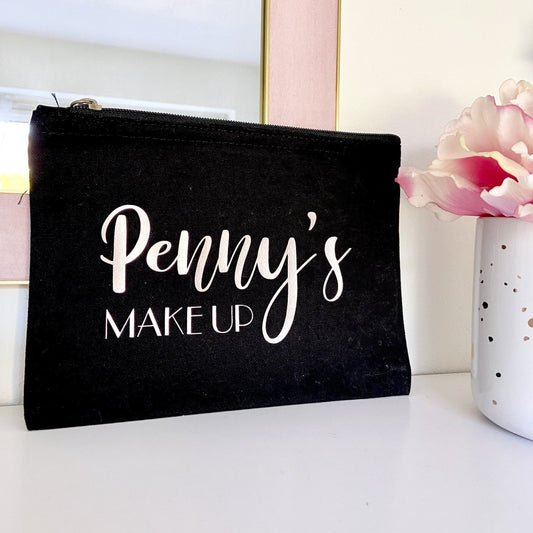 Personalised Make Up Cosmetic Bag - Penny Rose Home and Gifts
