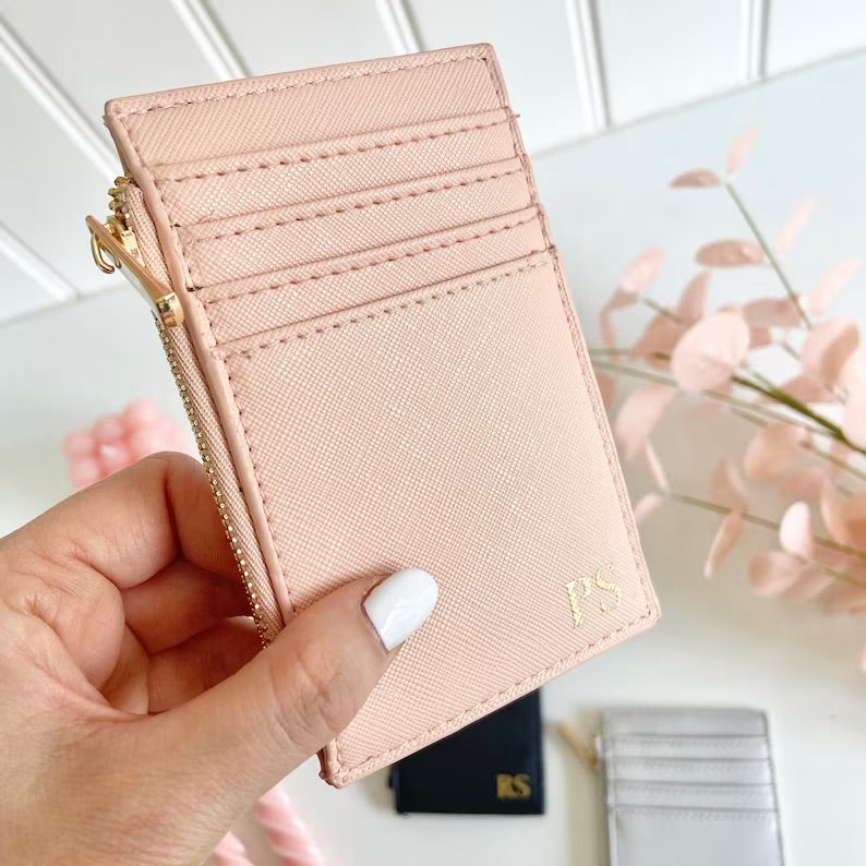 Personalised Monogram Card Purse - Penny Rose Home and Gifts