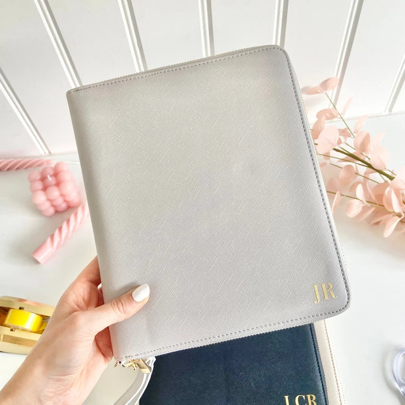 Personalised Travel Folder - Initials - Penny Rose Home and Gifts
