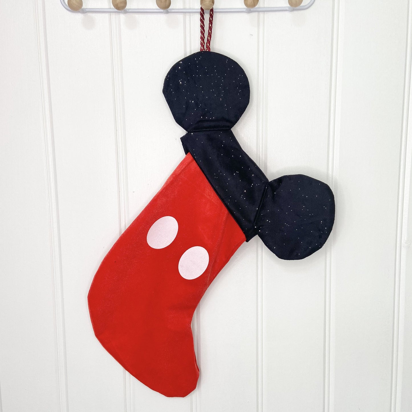 Disney Red Mickey Christmas Stocking