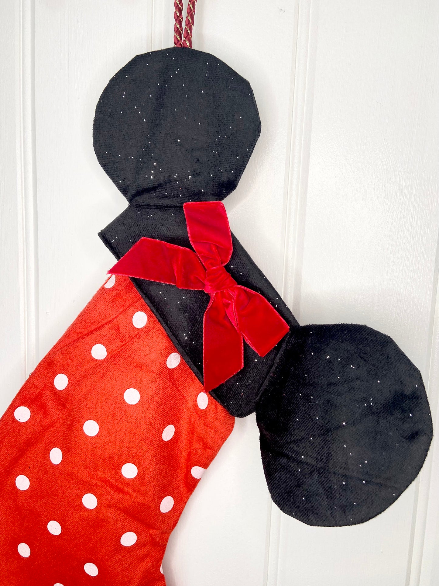 Disney Red Minnie Christmas Stocking