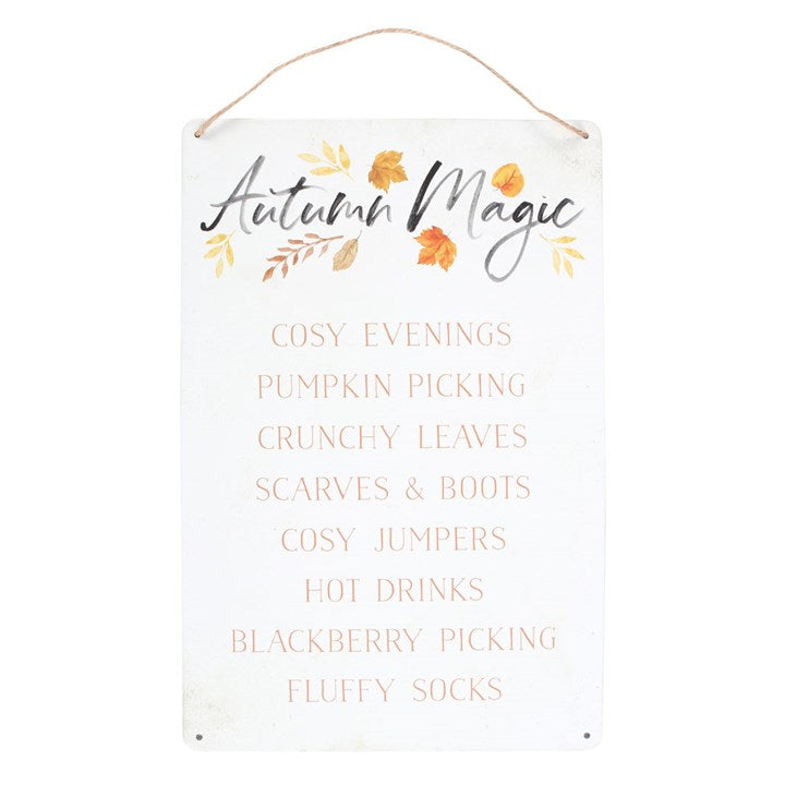 Autumn Magic Hanging Sign - Penny Rose Home and Gifts