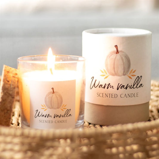 Pumpkin Warm Vanilla Candle