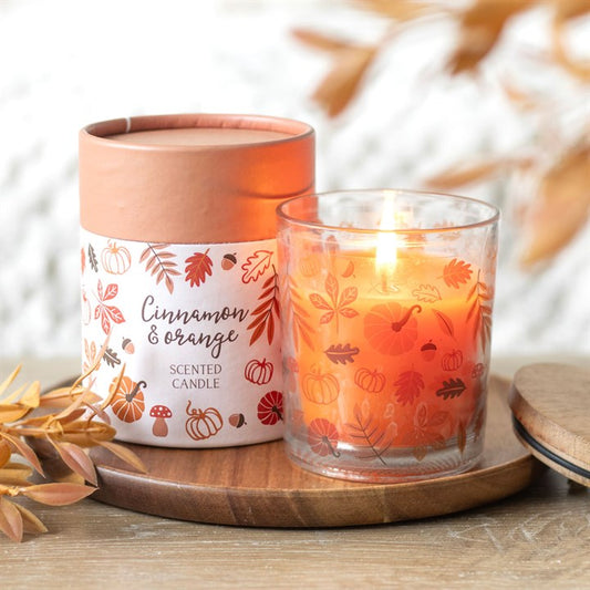 Autumn Cinnamon & Orange Candle