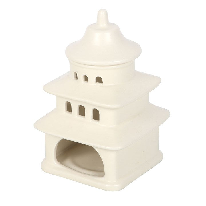 Pagoda Shaped Oil Burner And Wax Warmer
