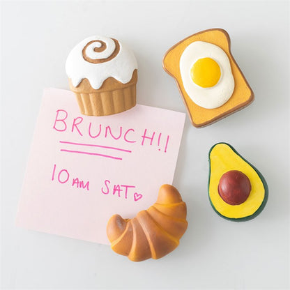 Brunch Club Fridge Magnet Set