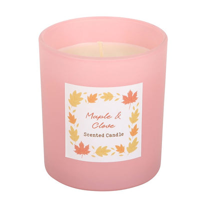 Maple & Clove Scented Candle