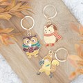 Hazel Hedgehog Keyring