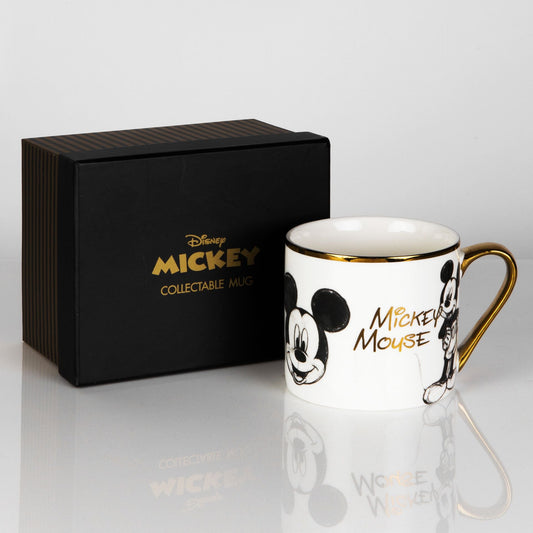 Disney Classic Collectable Mickey mug with gilt handle
