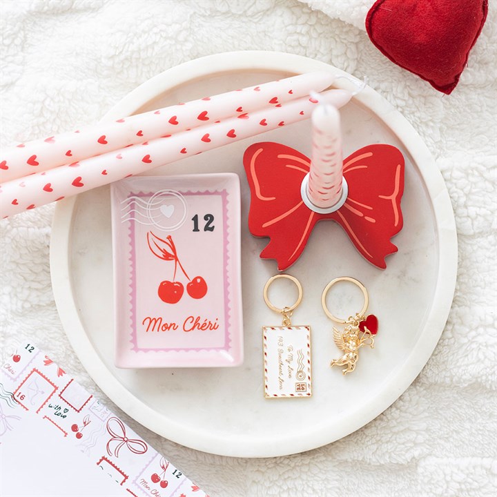 Love Letter Enamel Keyring