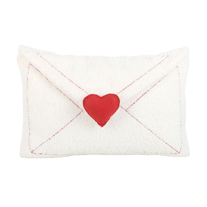 Love Letter Boucle Valentine’s Day Cushion