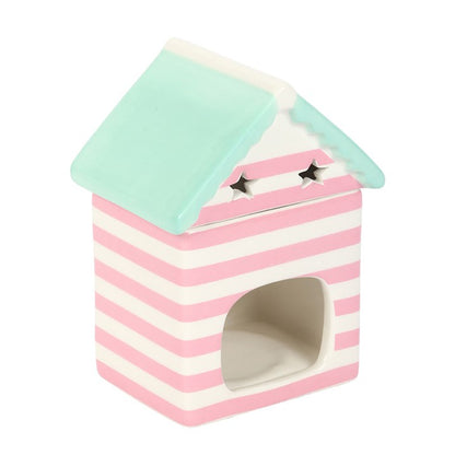 Pastel Beach Hut Oil Burner