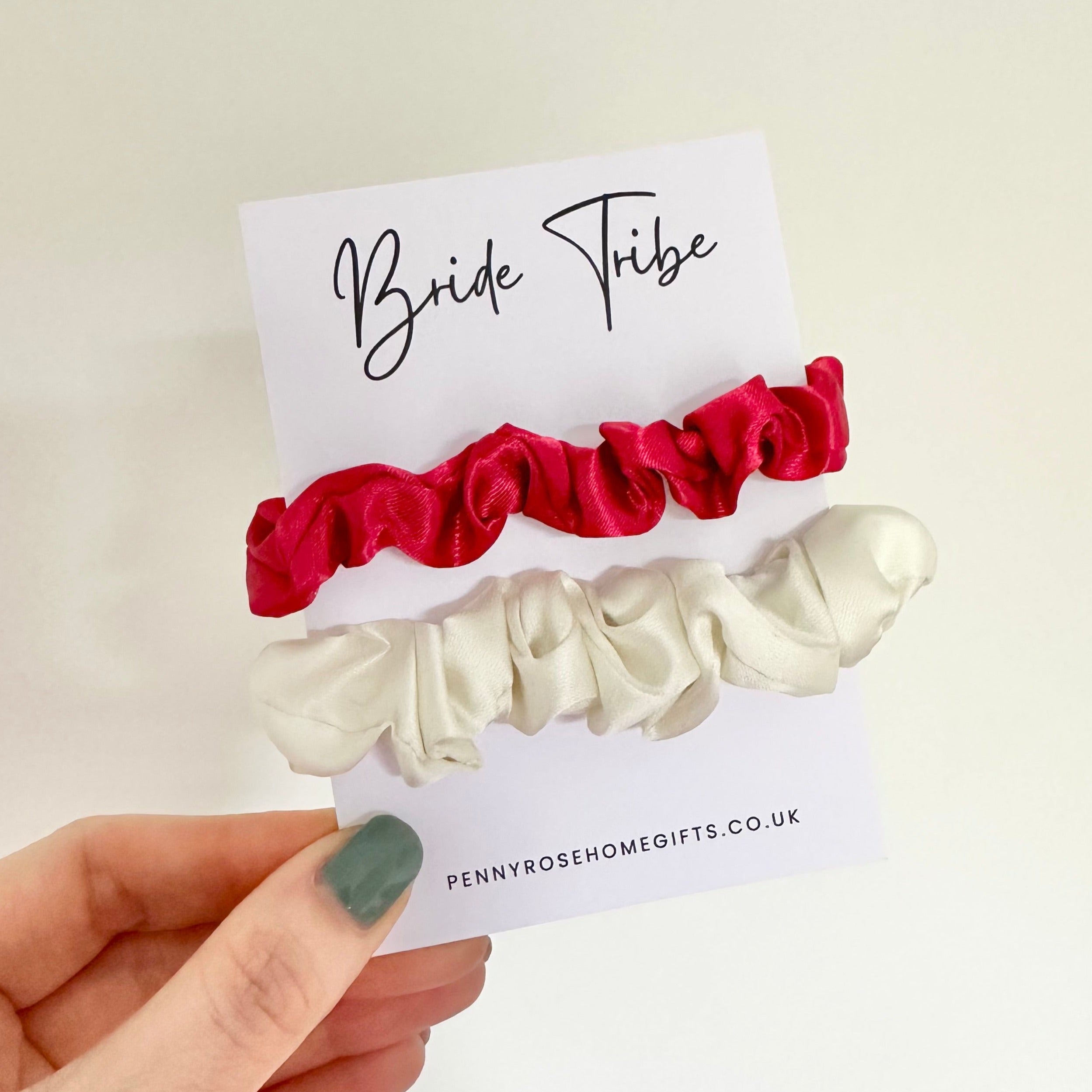 Pack of Hair Ties for Bridesmaids. Bachelorette and Wedding Shower Party  Favors. Team Bride or Bride