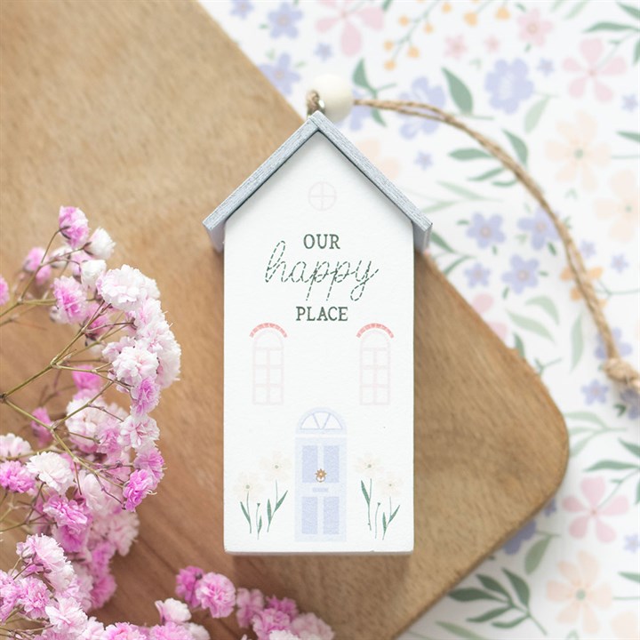 Our Happy Place MDF Hanging House Decoration (12/24)