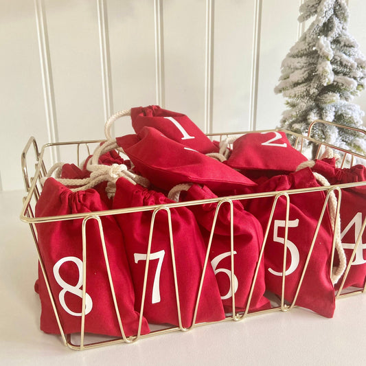 Fill Your Own Advent Calendar Bags