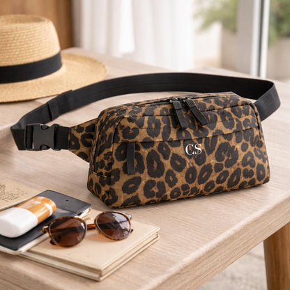 Leopard Print Crossbody Bag